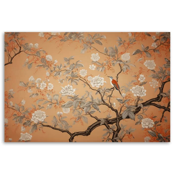 Obraz Deco Panel, Ptak Drzewo Chinoiserie img_3