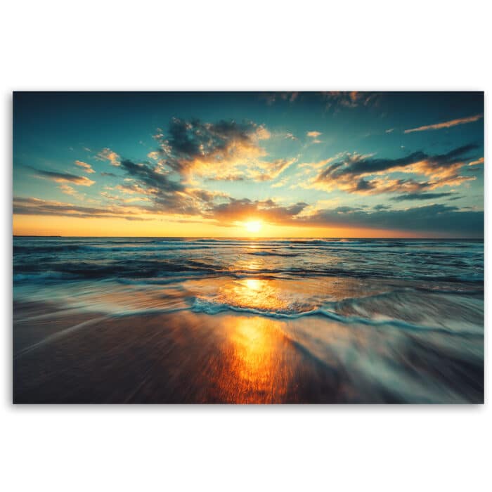 Obraz Deco Panel, Morze Zachód słońca Plaża img_3