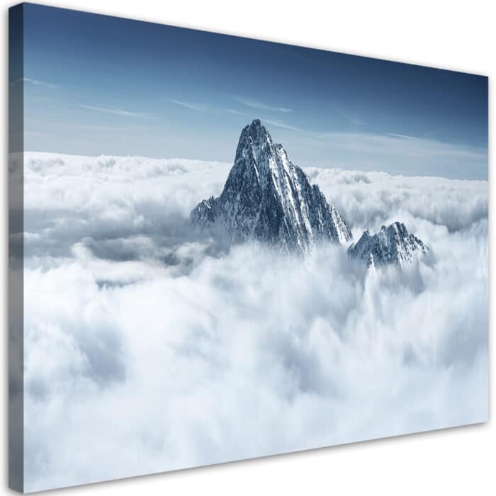 Obraz na płótnie, Alpy ponad chmurami img_1
