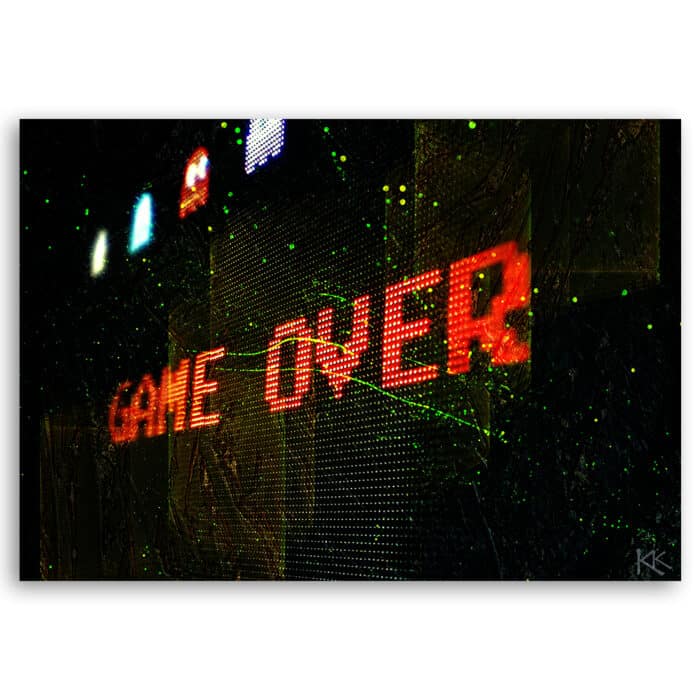 Obraz Deco Panel, Game Over dla gracza img_3