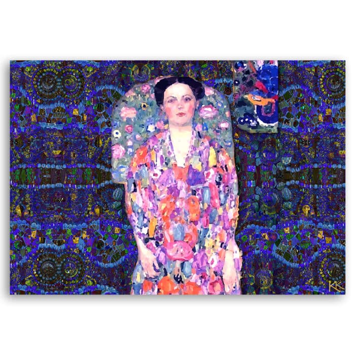 Obraz na płótnie, Gustav Klimt Portret Eugenia Primaves img_3