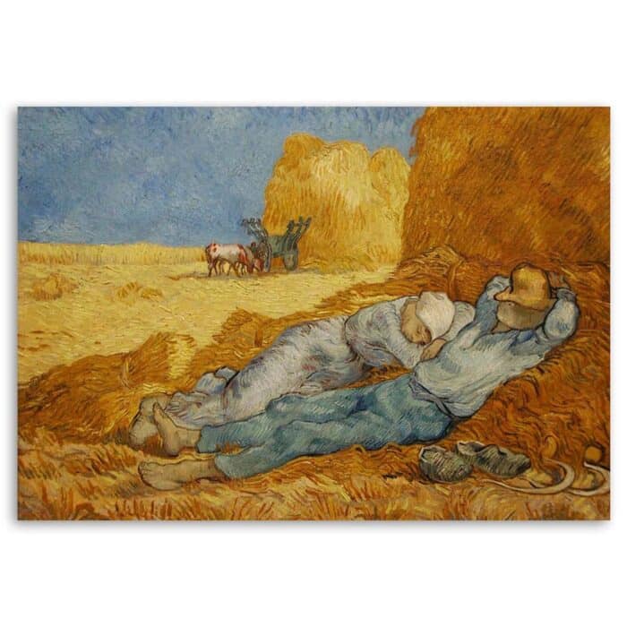 Obraz na płótnie, Siesta - V. van Gogh reprodukcja img_3