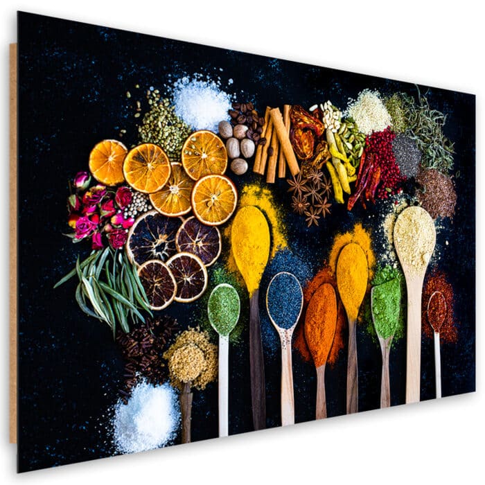 Obraz Deco Panel, Zioła przyprawy do kuchni img_1