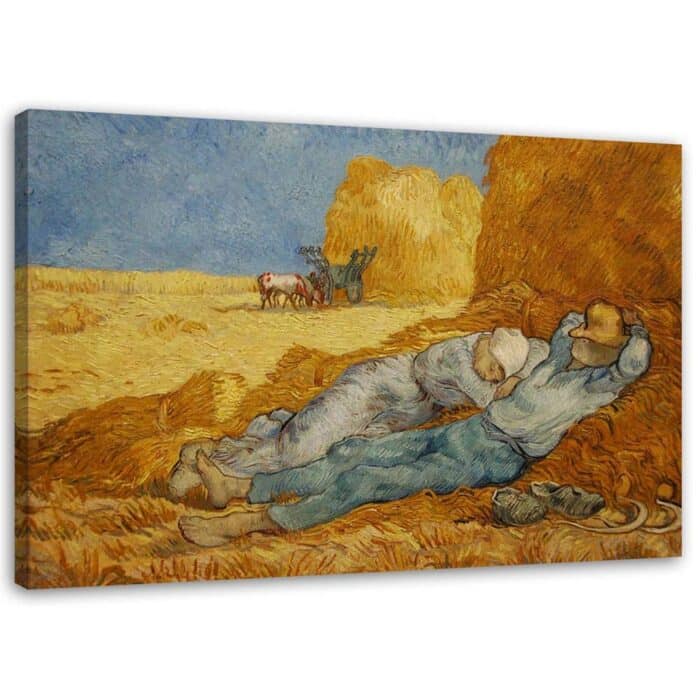 Obraz na płótnie, Siesta - V. van Gogh reprodukcja img_1
