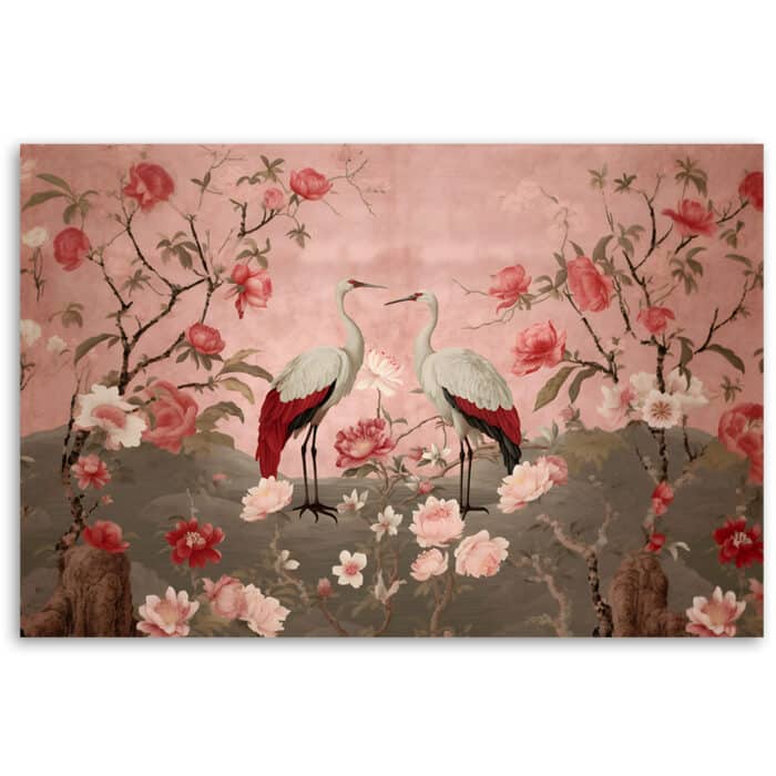 Obraz Deco Panel, Kwiaty i ptaki Chinoiserie img_3