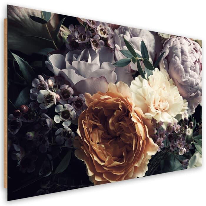 Obraz Deco Panel, Pastelowe Peonie Bukiet Kwiaty img_1