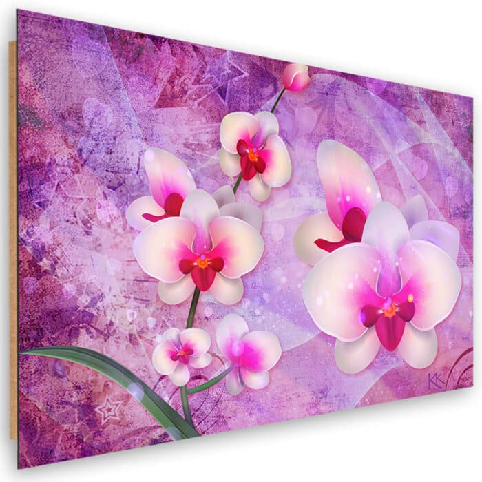 Obraz Deco Panel, Orchidea Kwiaty Abstrakcja img_1