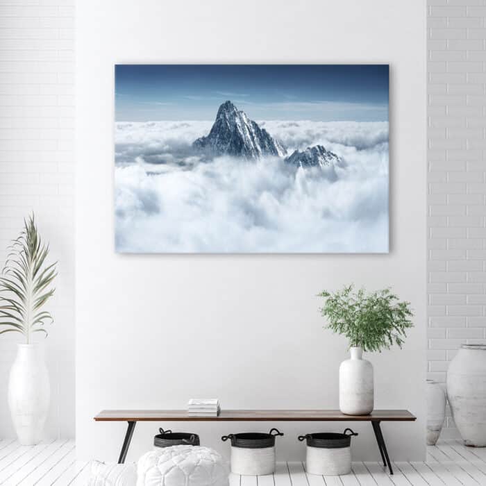 Obraz na płótnie, Alpy ponad chmurami img_2